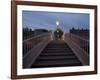 Half Penny Bridge Over Liffey River, Dublin, County Dublin, Republic of Ireland-Sergio Pitamitz-Framed Photographic Print