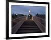 Half Penny Bridge Over Liffey River, Dublin, County Dublin, Republic of Ireland-Sergio Pitamitz-Framed Photographic Print