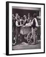 Half Penny Ices, from Street Life in London, 1876-77-John Thomson-Framed Giclee Print