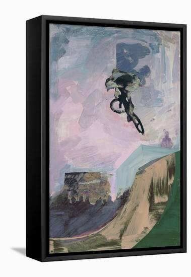 Half-Pipe-David McConochie-Framed Stretched Canvas