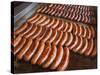 Half-Smokes, the Washington DC Style Sausage.-Jon Hicks-Stretched Canvas