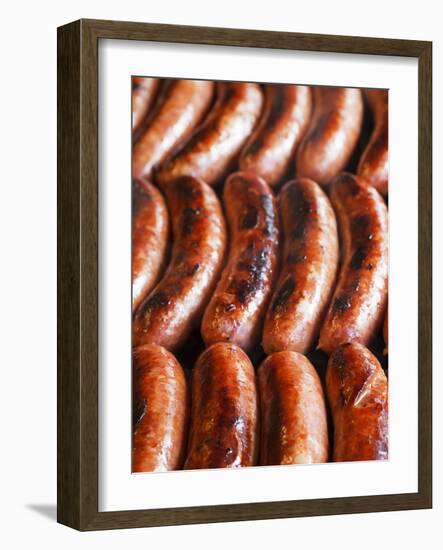 Half-Smokes, the Washington DC Style Sausage.-Jon Hicks-Framed Photographic Print