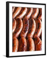 Half-Smokes, the Washington DC Style Sausage.-Jon Hicks-Framed Photographic Print