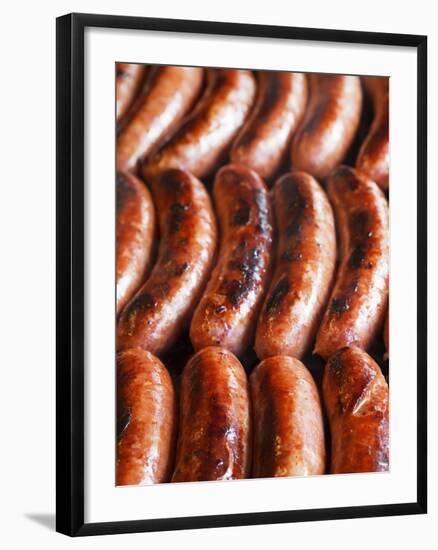 Half-Smokes, the Washington DC Style Sausage.-Jon Hicks-Framed Photographic Print