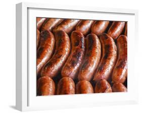 Half-Smokes, the Washington DC Style Sausage.-Jon Hicks-Framed Photographic Print