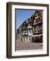 Half Timbered Buildings Along the Quai De La Poissonnerie, Colmar, Haut Rhin, Alsace, France-Richardson Peter-Framed Photographic Print