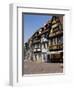 Half Timbered Buildings Along the Quai De La Poissonnerie, Colmar, Haut Rhin, Alsace, France-Richardson Peter-Framed Photographic Print