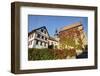 Half-Timbered, Burggut, Parish, Bavaria, Germany, Europe-Klaus Neuner-Framed Photographic Print