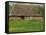 Half Timbered Farm Building Near Pont Audemer, Marais Vernier, Haute Normandie, France-Michael Busselle-Framed Stretched Canvas
