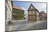 Half-Timbered House 'Am Finkenherd' in the Historical Old Town of Quedlinburg in Saxony-Anhalt-Uwe Steffens-Mounted Photographic Print