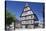 Half-Timbered House, Market Place Schwabisch Gmund, Baden Wurttemberg, Germany, Europe-Markus Lange-Stretched Canvas