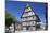 Half-Timbered House, Market Place Schwabisch Gmund, Baden Wurttemberg, Germany, Europe-Markus Lange-Mounted Photographic Print