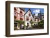 Half-Timbered Houses, City Centre, Beilstein, Moselle River, Rhineland-Palatinate, Germany-Chris Seba-Framed Photographic Print