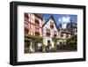 Half-Timbered Houses, City Centre, Beilstein, Moselle River, Rhineland-Palatinate, Germany-Chris Seba-Framed Photographic Print