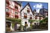 Half-Timbered Houses, City Centre, Beilstein, Moselle River, Rhineland-Palatinate, Germany-Chris Seba-Mounted Photographic Print