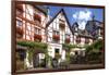 Half-Timbered Houses, City Centre, Beilstein, Moselle River, Rhineland-Palatinate, Germany-Chris Seba-Framed Photographic Print