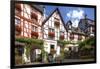 Half-Timbered Houses, City Centre, Beilstein, Moselle River, Rhineland-Palatinate, Germany-Chris Seba-Framed Photographic Print