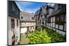 Half Timbered Houses in Beilstein, Moselle Valley, Rhineland-Palatinate, Germany, Europe-Michael Runkel-Mounted Photographic Print