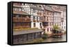 Half-Timbered Houses in La Petite France-Julian Elliott-Framed Stretched Canvas