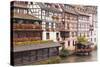 Half-Timbered Houses in La Petite France-Julian Elliott-Stretched Canvas