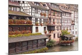 Half-Timbered Houses in La Petite France-Julian Elliott-Mounted Photographic Print