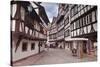 Half Timbered Houses in La Petite France-Julian Elliott-Stretched Canvas