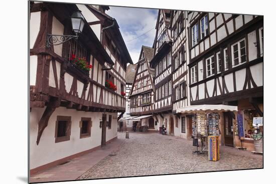 Half Timbered Houses in La Petite France-Julian Elliott-Mounted Photographic Print