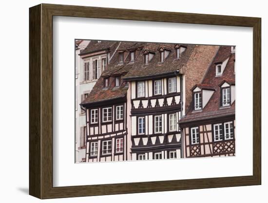 Half-Timbered Houses in La Petite France-Julian Elliott-Framed Photographic Print