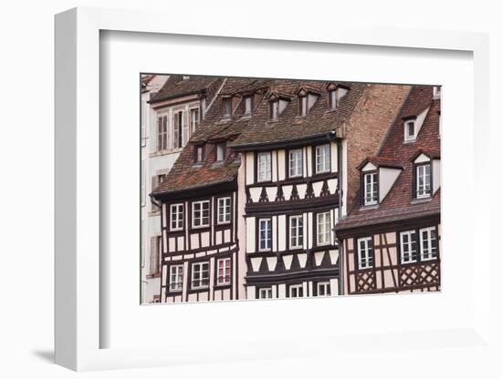 Half-Timbered Houses in La Petite France-Julian Elliott-Framed Photographic Print