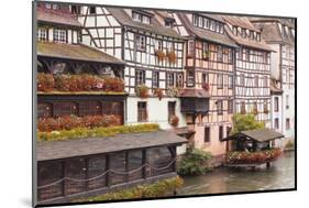 Half-Timbered Houses in La Petite France-Julian Elliott-Mounted Photographic Print