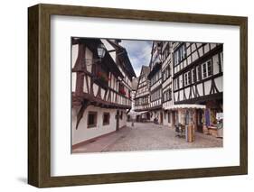 Half Timbered Houses in La Petite France-Julian Elliott-Framed Photographic Print