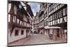 Half Timbered Houses in La Petite France-Julian Elliott-Mounted Photographic Print