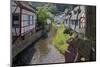 Half-timbered Houses in Monreal on River Elz, Eifel, Rhineland-Palatinate, Germany, Europe-Hans-Peter Merten-Mounted Photographic Print