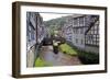 Half-timbered Houses in Monreal on River Elz, Eifel, Rhineland-Palatinate, Germany, Europe-Hans-Peter Merten-Framed Photographic Print