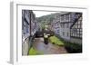 Half-timbered Houses in Monreal on River Elz, Eifel, Rhineland-Palatinate, Germany, Europe-Hans-Peter Merten-Framed Photographic Print