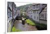 Half-timbered Houses in Monreal on River Elz, Eifel, Rhineland-Palatinate, Germany, Europe-Hans-Peter Merten-Framed Photographic Print