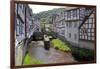 Half-timbered Houses in Monreal on River Elz, Eifel, Rhineland-Palatinate, Germany, Europe-Hans-Peter Merten-Framed Photographic Print