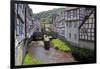 Half-timbered Houses in Monreal on River Elz, Eifel, Rhineland-Palatinate, Germany, Europe-Hans-Peter Merten-Framed Photographic Print