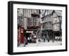 Half Timbered Houses in the Old Town of Dinan, Brittany, France, Europe-Levy Yadid-Framed Photographic Print