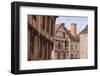 Half Timbered Houses in the Village of Noyers Sur Serein in Yonne, Burgundy, France, Europe-Julian Elliott-Framed Photographic Print