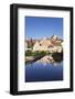 Half-Timbered Houses on the Banks of the Kocher River, Schwaebisch Hall, Hohenlohe-Markus Lange-Framed Photographic Print