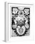 Half-Title of Rosa Ursina, by Christopher Scheiner, 1630-null-Framed Giclee Print