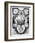 Half-Title of Rosa Ursina, by Christopher Scheiner, 1630-null-Framed Giclee Print