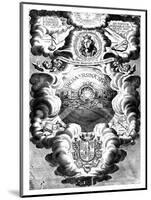 Half-Title of Rosa Ursina, by Christopher Scheiner, 1630-null-Mounted Giclee Print