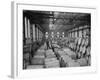 Half Ton Hogsheads of Tobacco, Stored in the Warehouse on King Albert Docks, Port of London-Carl Mydans-Framed Premium Photographic Print