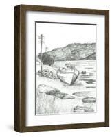 Half way across Isle of Mull, 2007-Vincent Alexander Booth-Framed Giclee Print