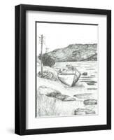 Half way across Isle of Mull, 2007-Vincent Alexander Booth-Framed Giclee Print