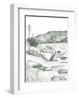 Half way across Isle of Mull, 2007-Vincent Alexander Booth-Framed Giclee Print