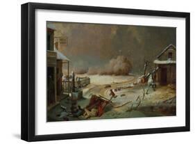 Half-Way House, 1864-David Gilmour Blythe-Framed Giclee Print