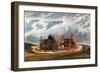 Half Way (Leeds Coac), 1837-Charles Cooper Henderson-Framed Giclee Print